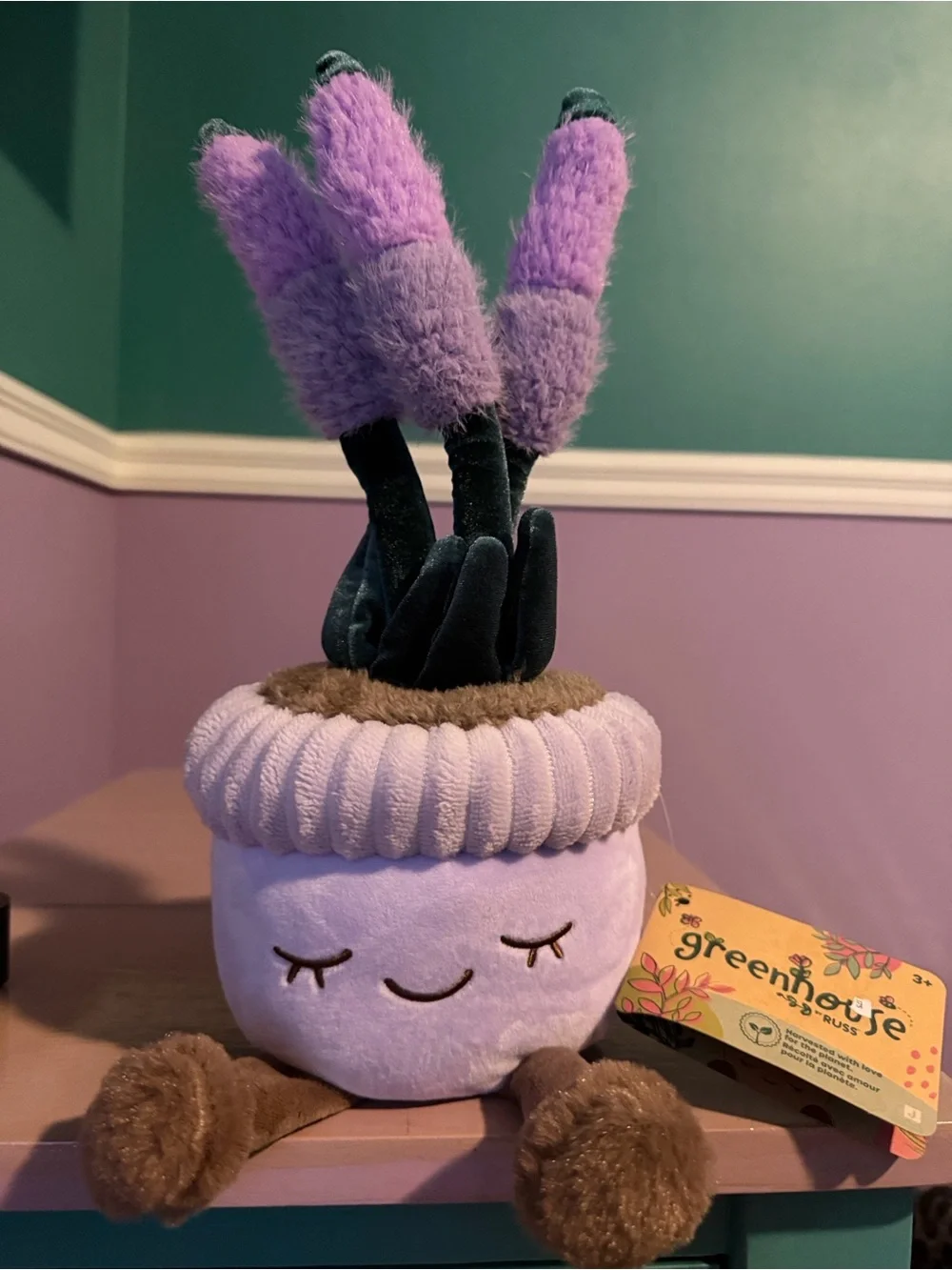 Greenhouse by Russ plant plush of 4